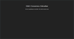 Desktop Screenshot of dhceramics.com